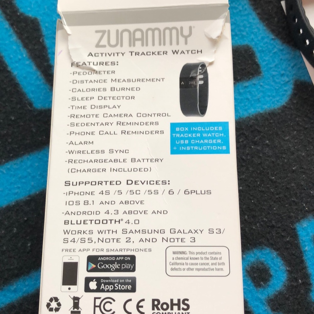 Zunammy Activity Tracker Watch - Picture 8 of 8